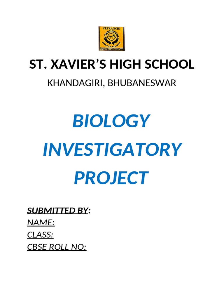 Cancer Investigatory Project Class 12 | PDF | Cancer | Neoplasms
