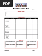 Download Preschool Lesson Plan by Mary Harrington SN79157072 doc pdf