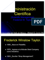 Administración Científica de Taylor