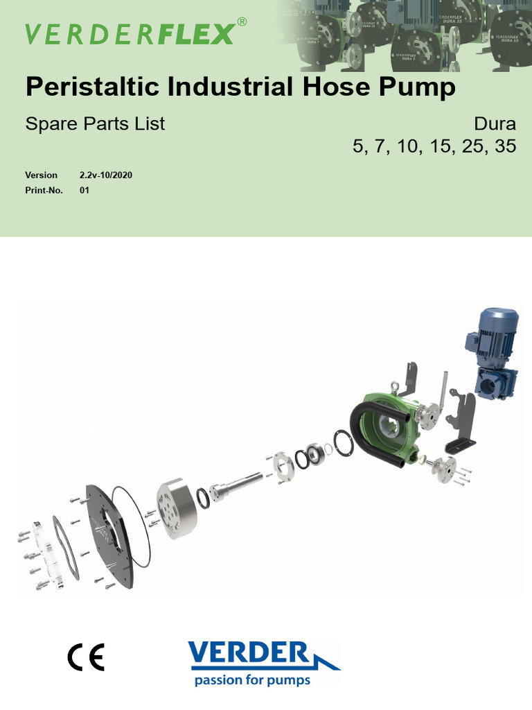 Dura 05-35 Pump Spare Parts Guide | PDF