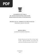 Resenha Crítica do Texto Manifesto do Partido Comunista