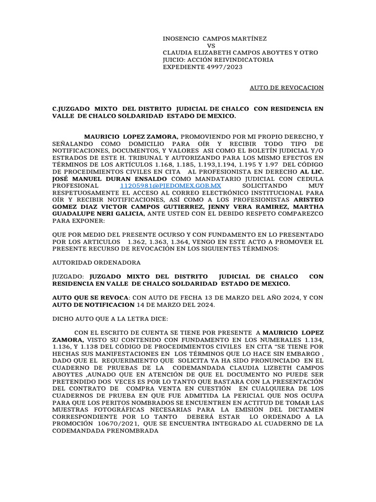 Revocación | PDF | Gobierno