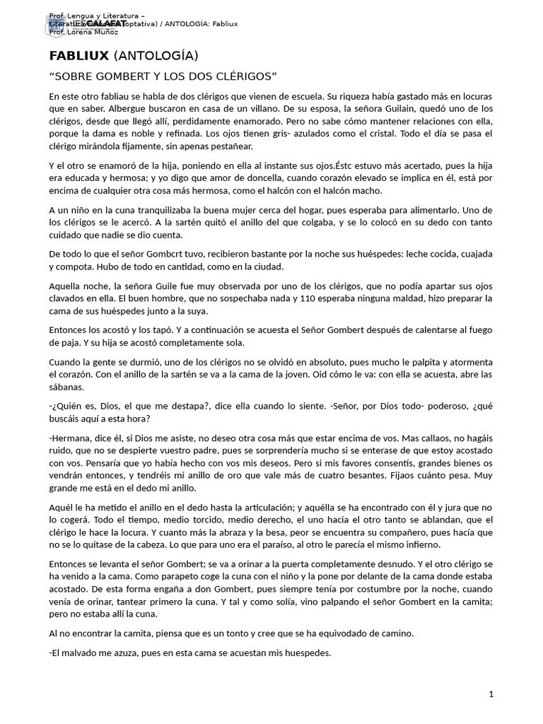 Fabliux antolog a pdf