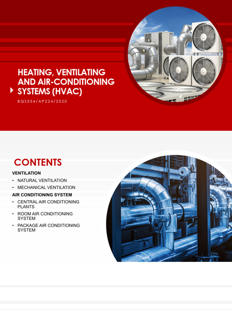 2020 HVAC Systems Overview | PDF | Air Conditioning | Ventilation ...