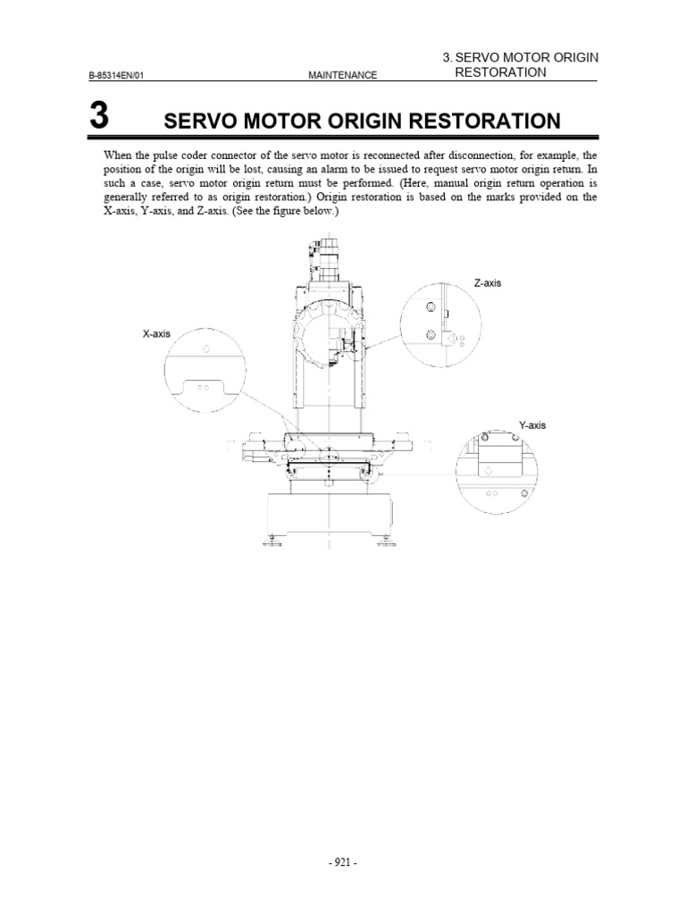 Servo Motor Origin Restoration Guide | PDF | Parameter (Computer ...