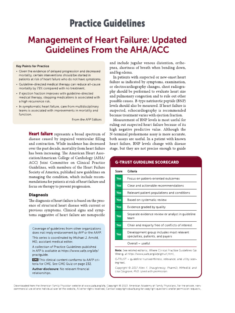 HF Aafp | PDF