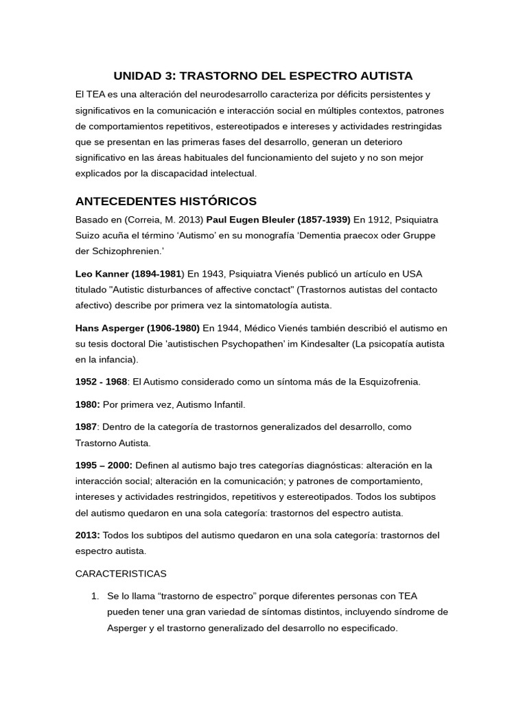 Unidad 3... | PDF | Desorden hiperactivo y deficit de atencion ...