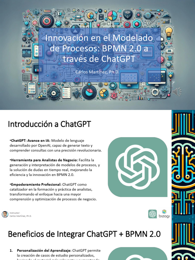 BPMN+2 0+a+través+de+ChatGPT | PDF | Aprendizaje | Inteligencia artificial