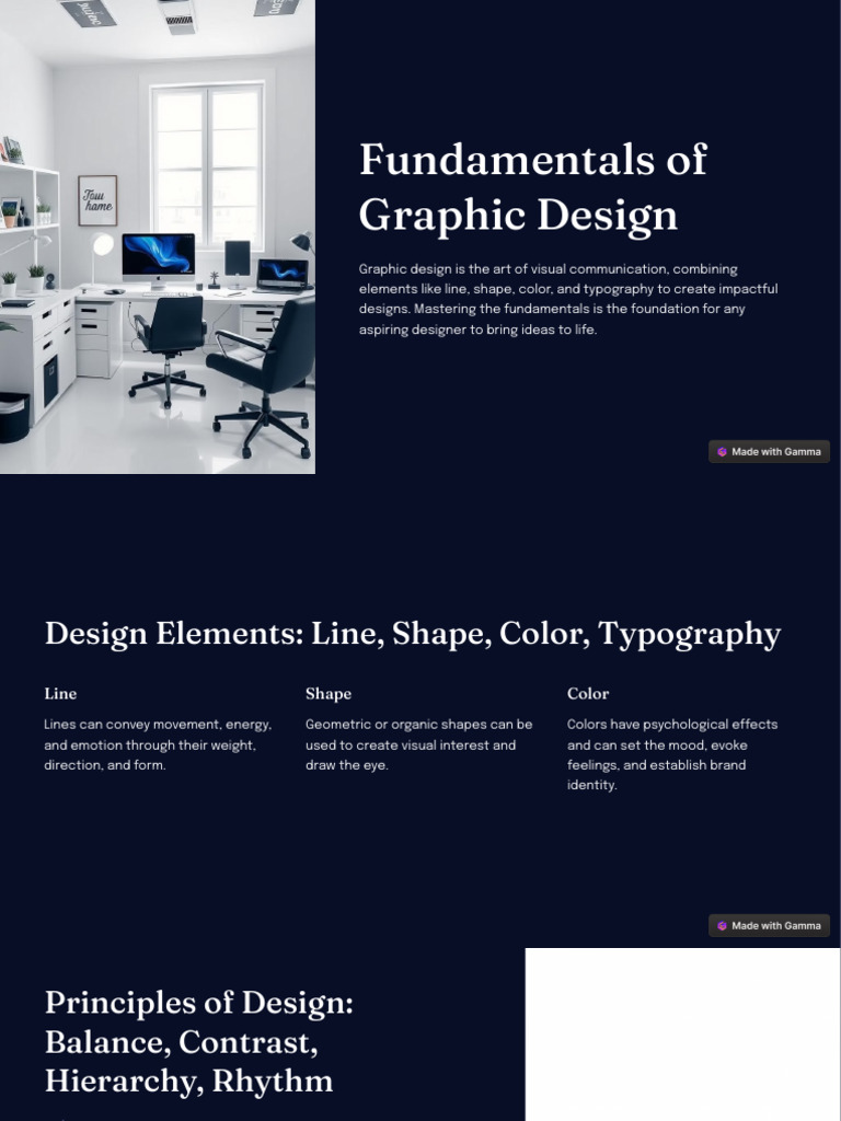 Fundamentals of Graphic Design Guide | PDF | Graphics | Adobe Illustrator