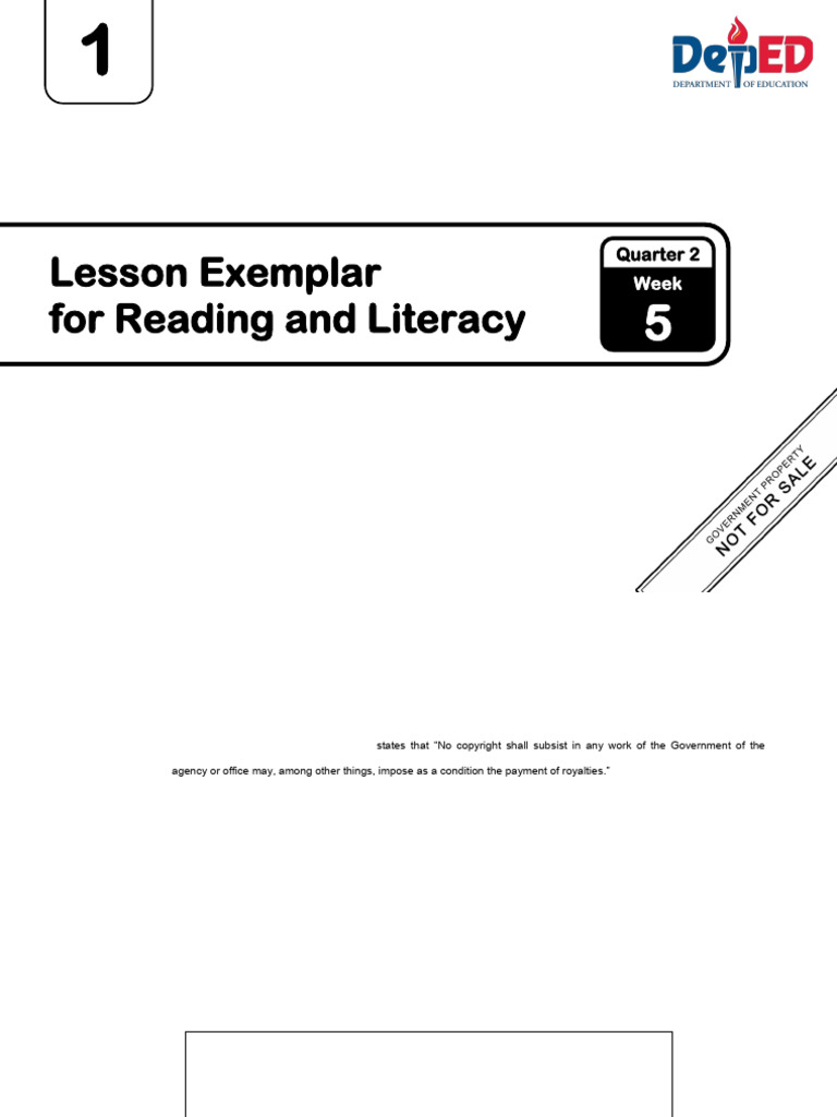 Grade 1 Reading Lesson: Week 5 | PDF | Copyright | Learning