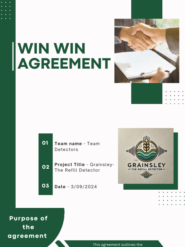 Grainsley Project Team Agreement | PDF