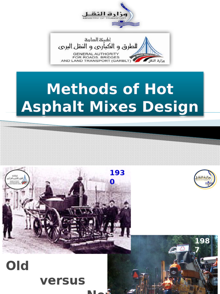 Marshall vs Superpave Asphalt Design Methods | PDF | Road Surface ...