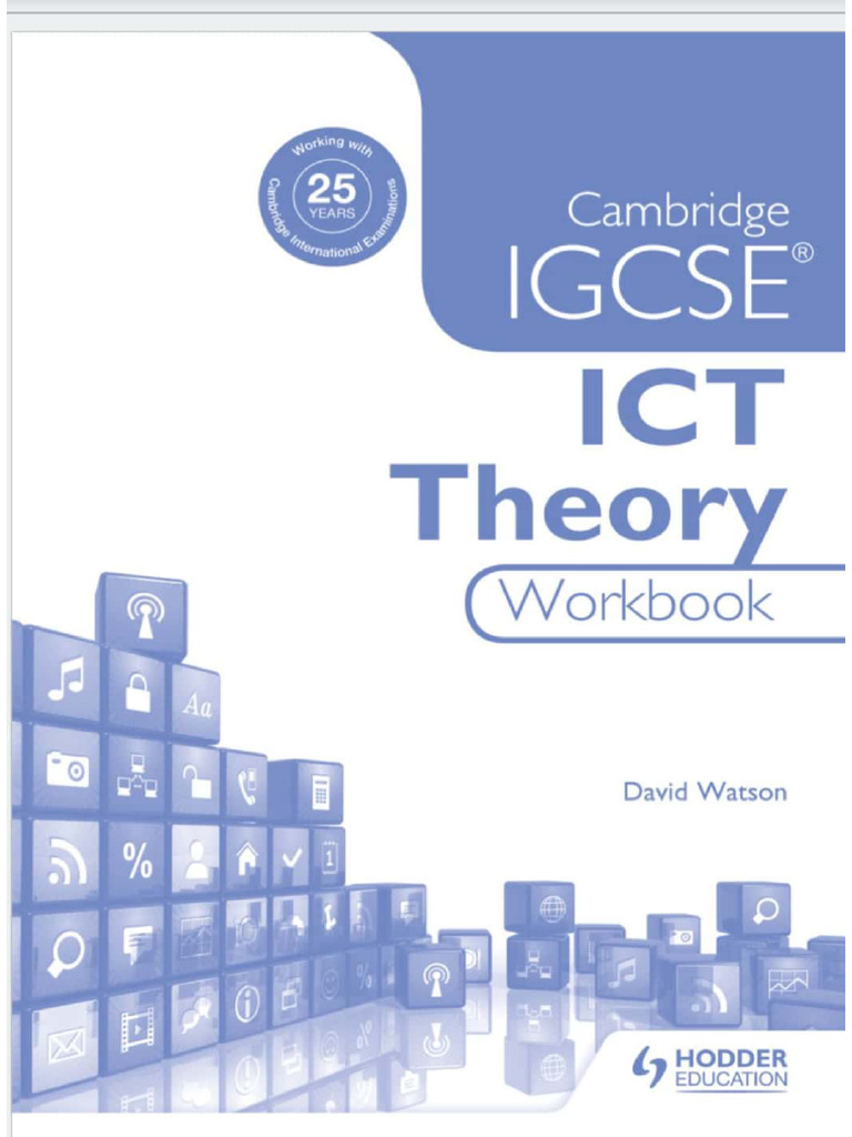 Ict Theory Workbook | PDF