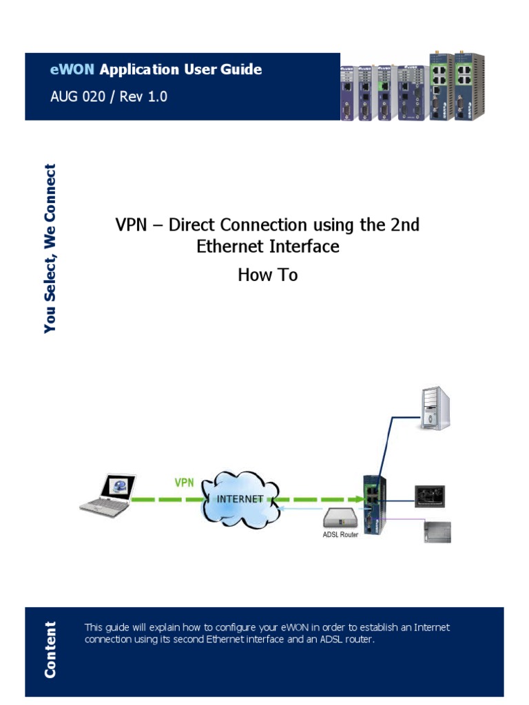 VPN - Direct Connection Using The 2nd | PDF | Virtual Private Network