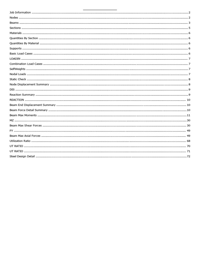 Compressor Lifting Frame FEA Report | PDF | Beam (Structure ...