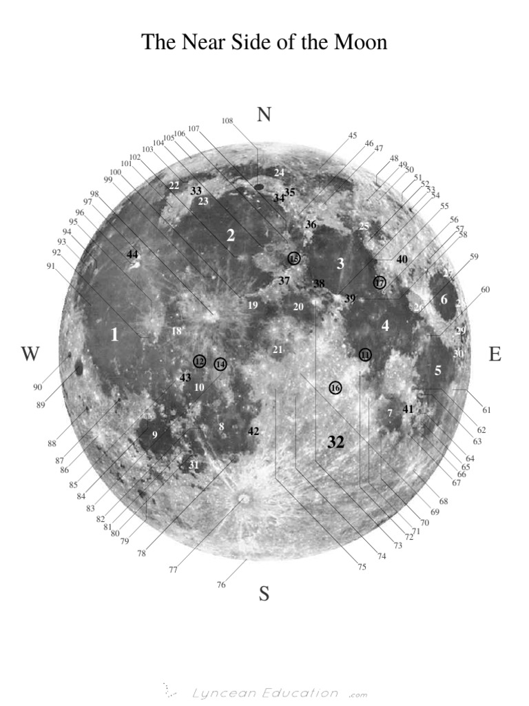 Detail Map | PDF | Lunar Science