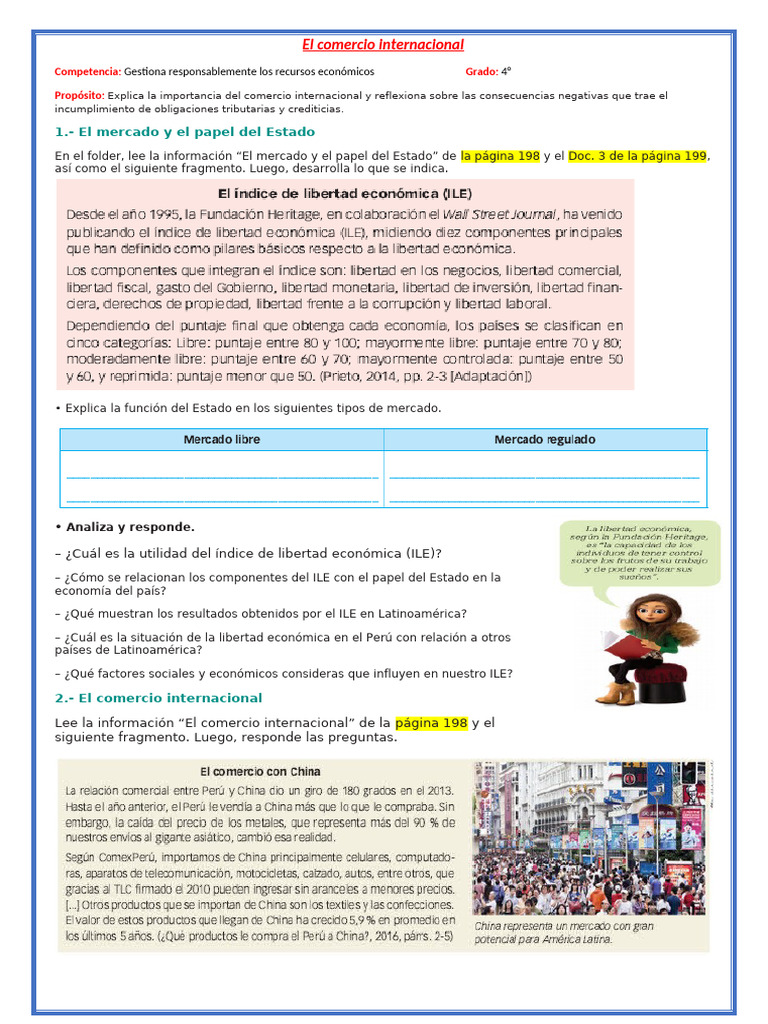 El Comercio Internacional 4 | PDF