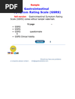 PROMIS Gastrointestinal Symptoms Scoring Manual | PDF | Standard Error ...