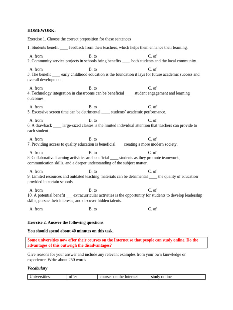HOMEWORK | PDF | Educational Technology | Behavior Modification