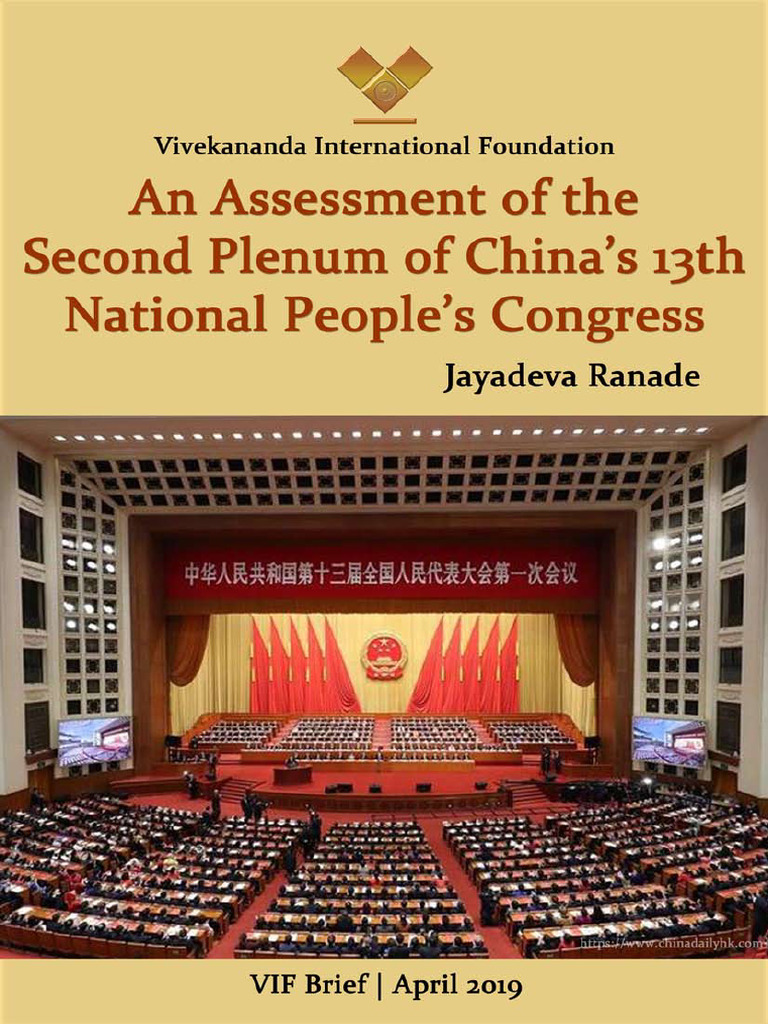 An Assessment of The Second Plenum of China S 13th National People S ...