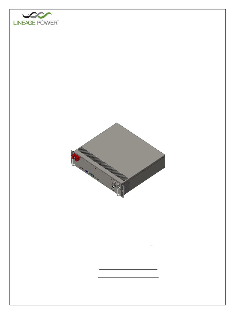 48V 50Ah Battery Installation Manual | PDF | Electrical Connector ...