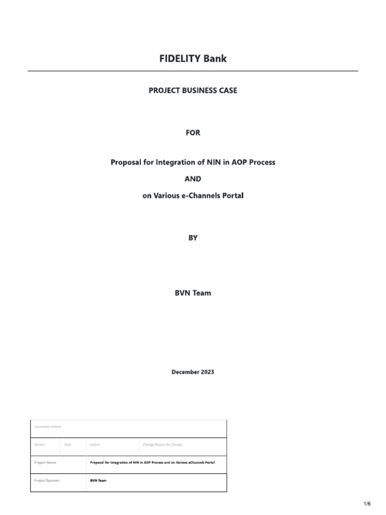 Business Case (1) 1 (2) 1 | PDF