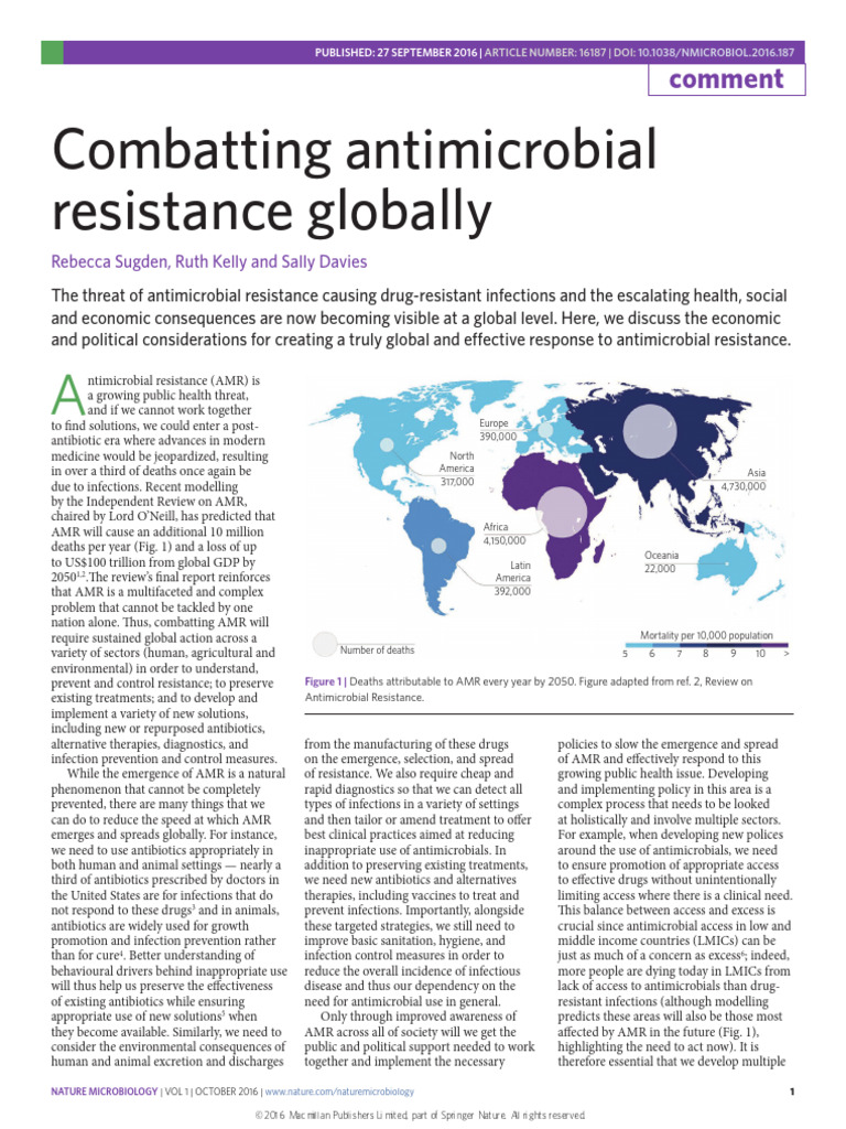 Addressing AMR in Animal Sector | PDF | Antimicrobial Resistance ...