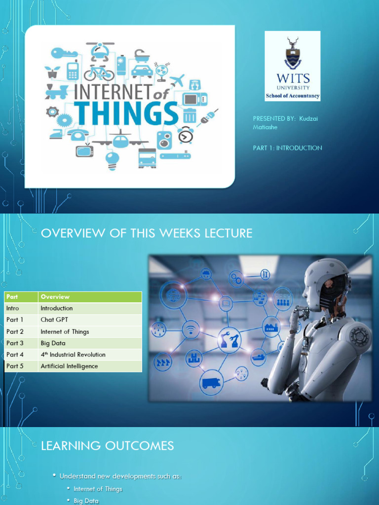 Internet of Things Week 1 2024 | PDF | Artificial Intelligence ...