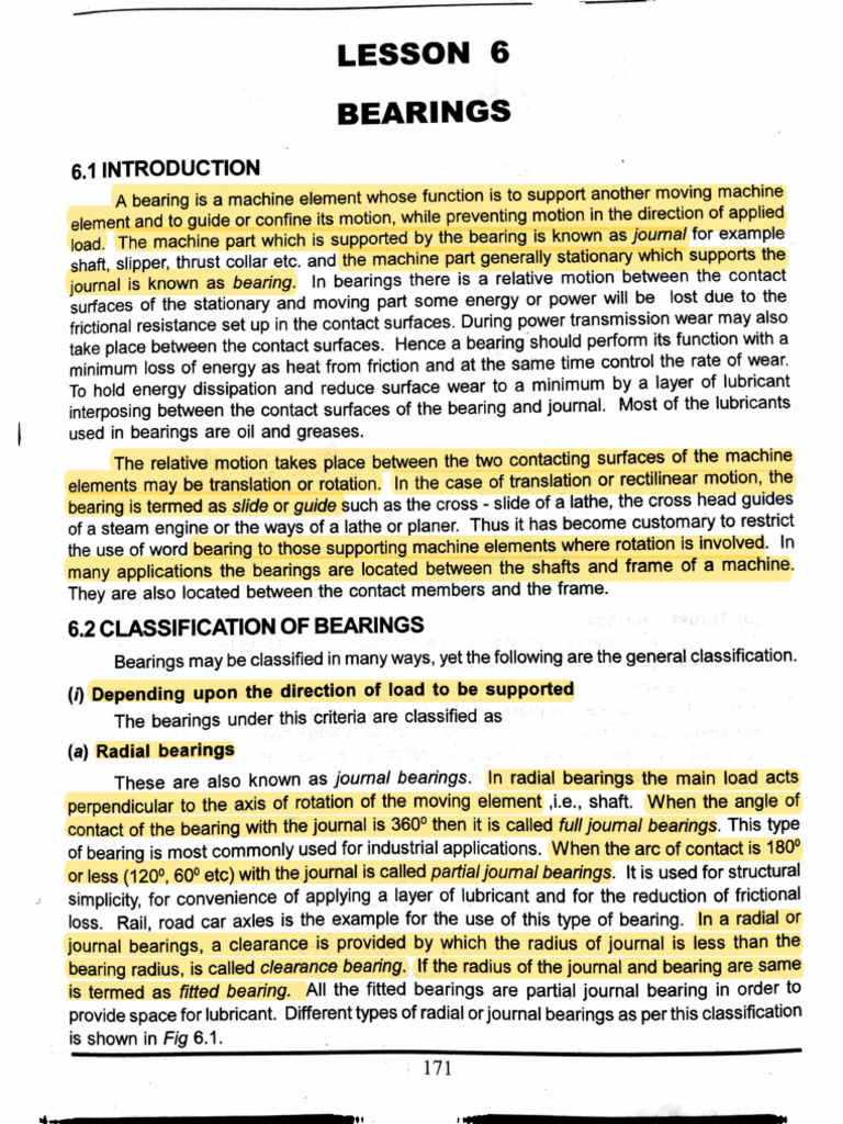 Bearings | PDF | Bearing (Mechanical) | Axle