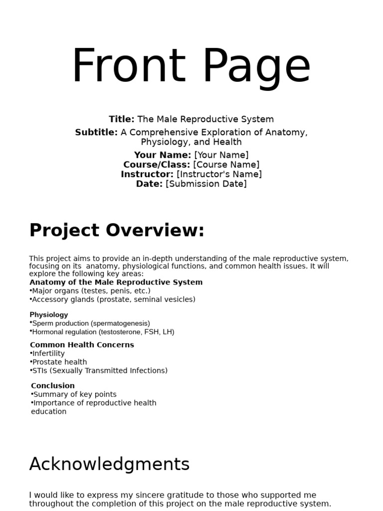 Male Reproduction PDF | PDF | Testicle | Reproductive System