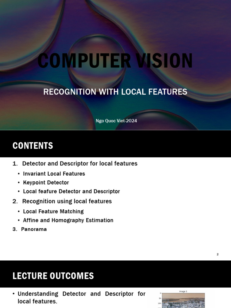 Recognition Local Features | PDF | Digital Signal Processing | Signal ...