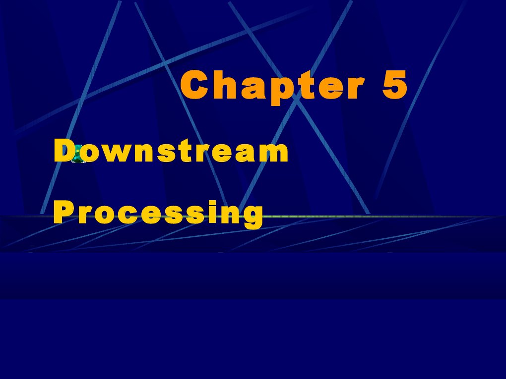 Downstream Processing Techniques Explained | PDF | Science & Mathematics