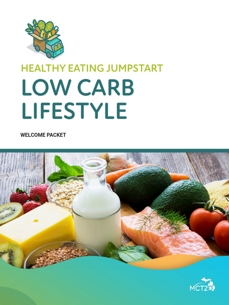 Low Carb Lifestyle Jumpstart Guide | PDF | Carbohydrates | Low ...