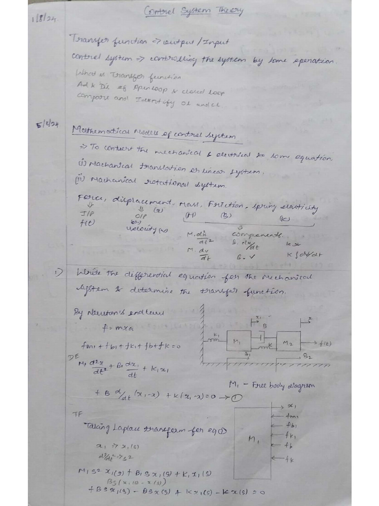 Control System | PDF