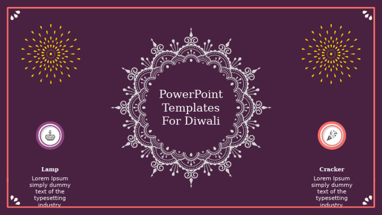 65158-Free PowerPoint Templates for Diwali | PDF