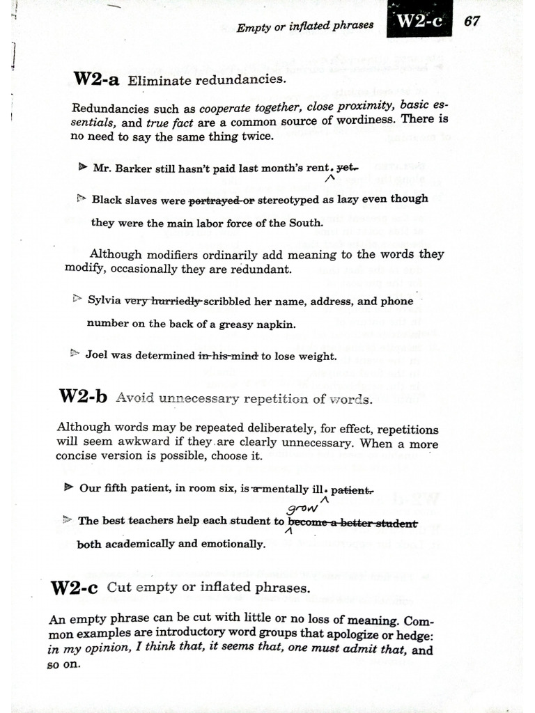 Avoiding Redundancies | PDF