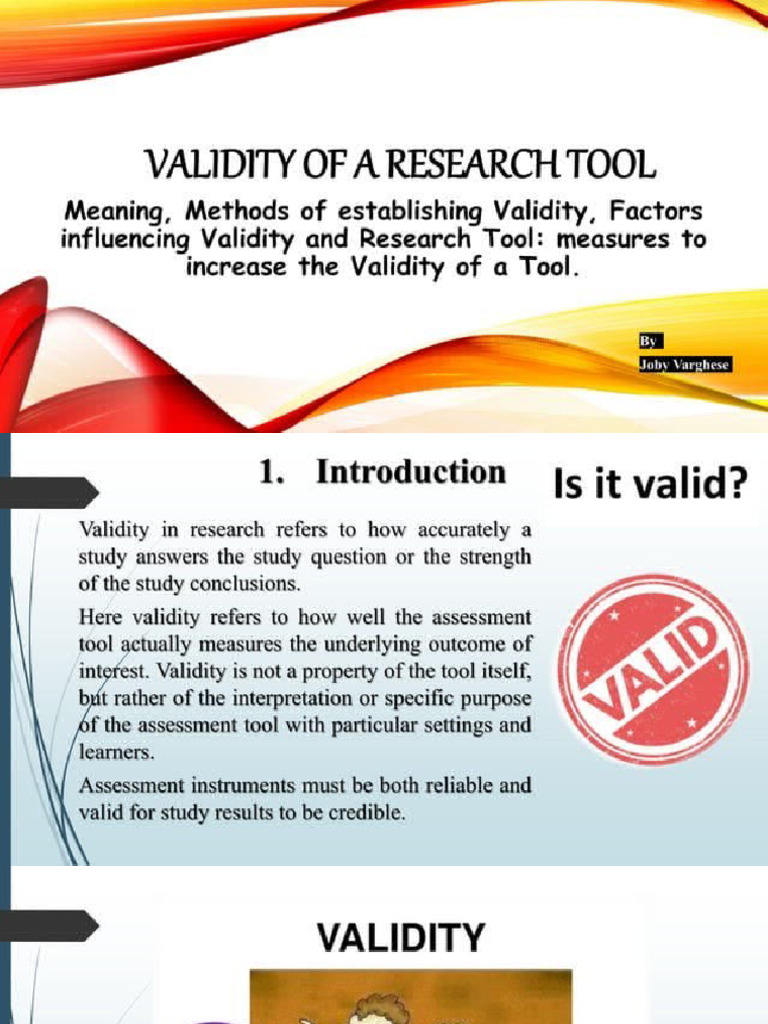 Validity 1 | PDF