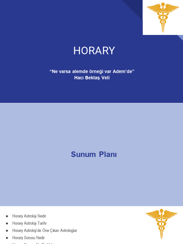 Horary Tekni̇k | PDF
