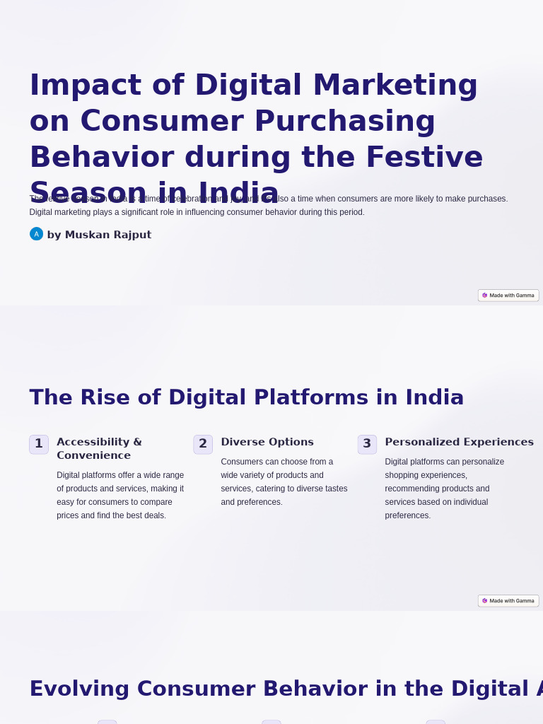 Impact of Digital Marketing On Consumer Purchasing Behavior During The ...