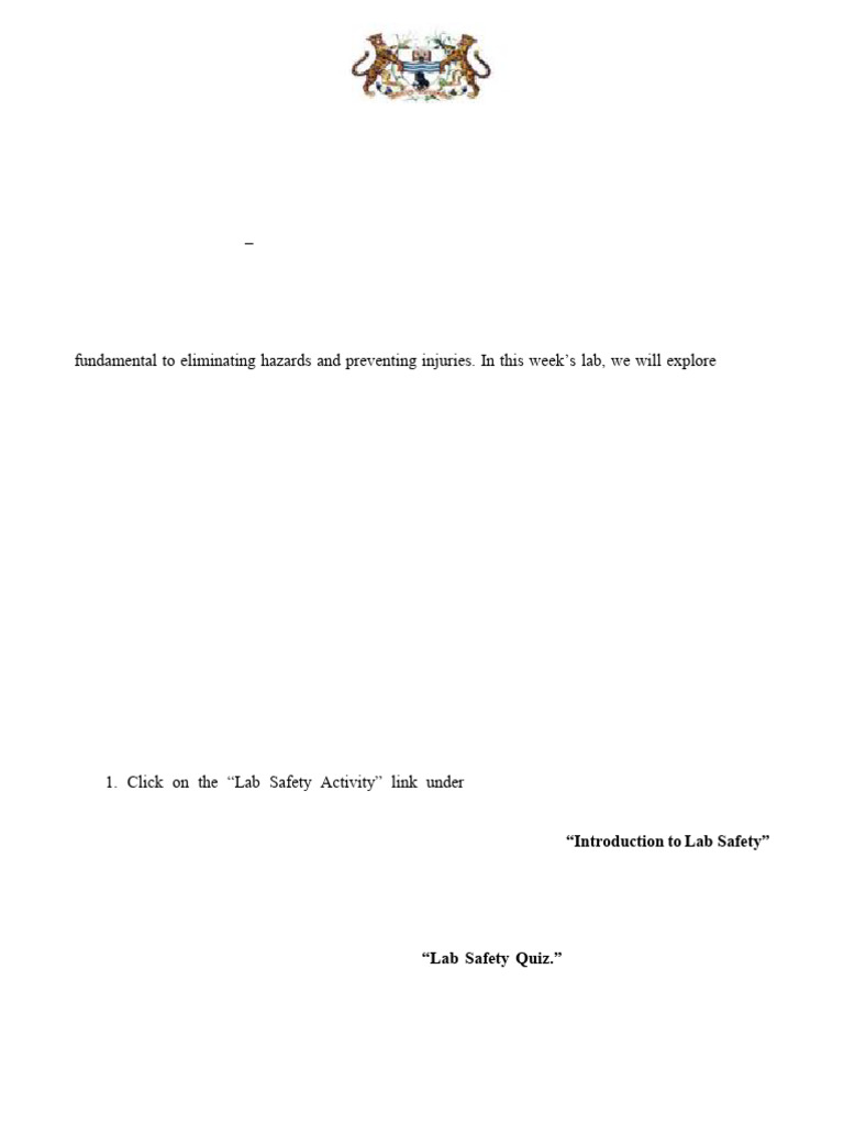 Bio1100 Lab 1 Pdf Laboratories