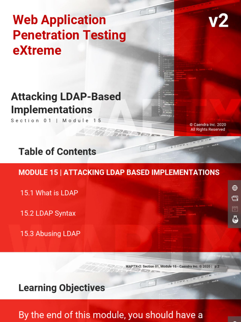 Preventing LDAP Injection in Java | PDF | Computing | Information ...