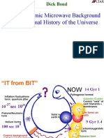 Dick Bond- The Cosmic Microwave Background & the Thermal History of the Universe