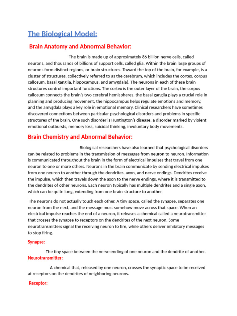Neuronal Impulses and Behavior Links | PDF | Neuron | Neurotransmitter