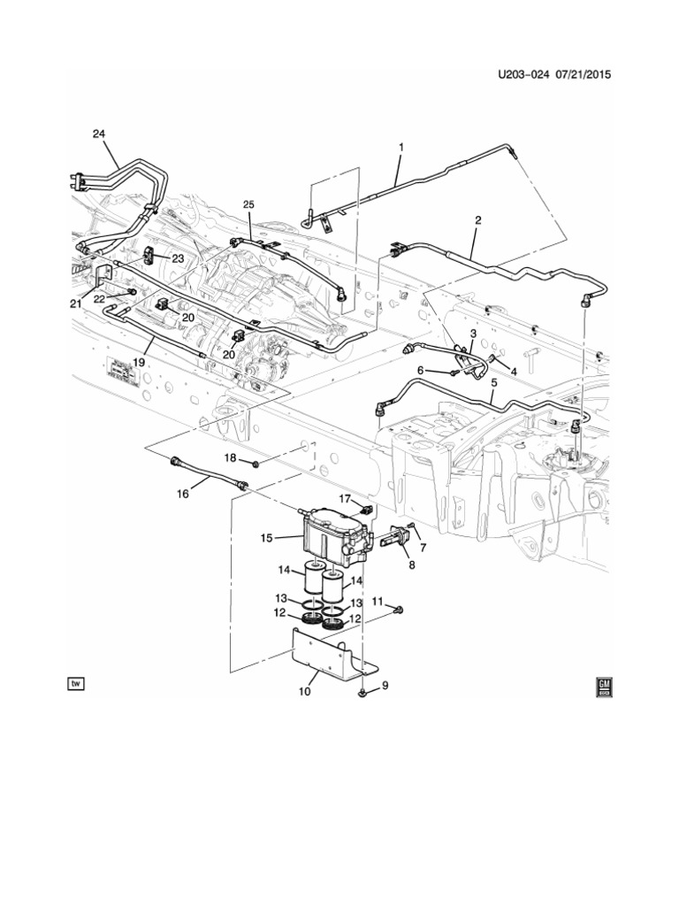 LWN 2.8L - Fuel Supply System - Rear | PDF