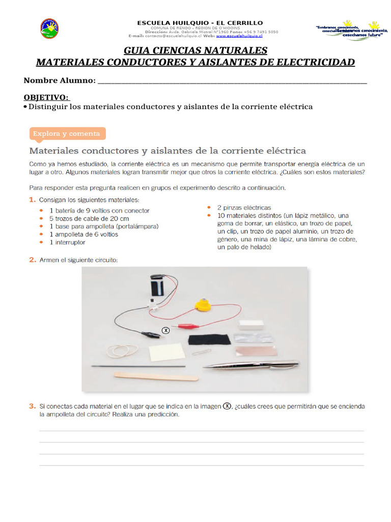 Materiales Conductores y Aislantes | PDF