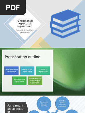 Fundamentals of Supervision
