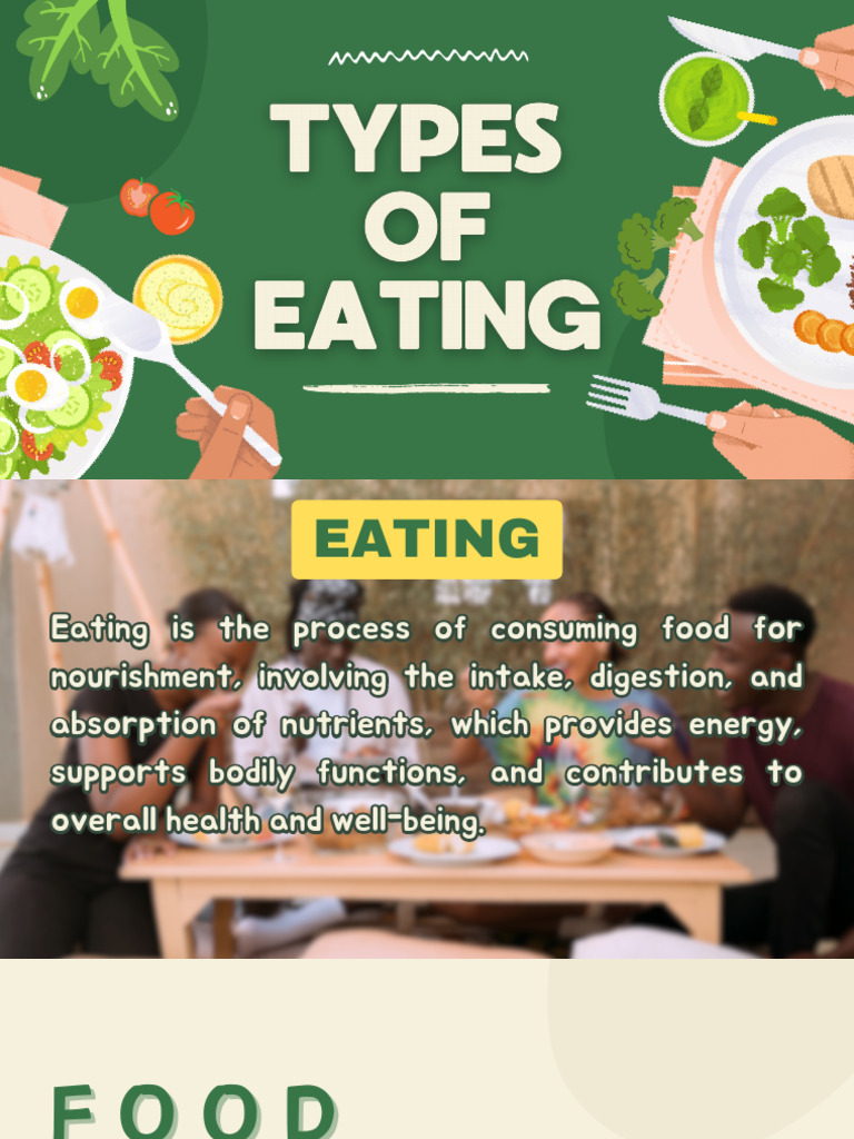 Understanding Eating Habits and Nutrition | PDF | Foods | Vegetables