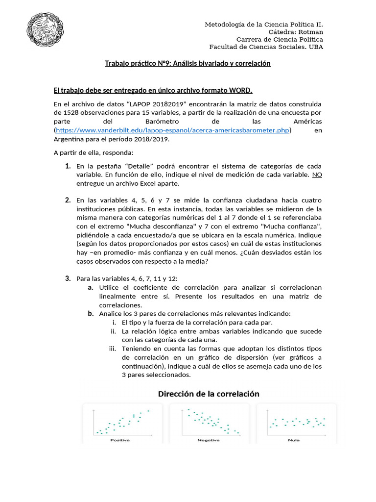 Trabajo Práctico #9 | PDF | Crecimiento personal y profesional