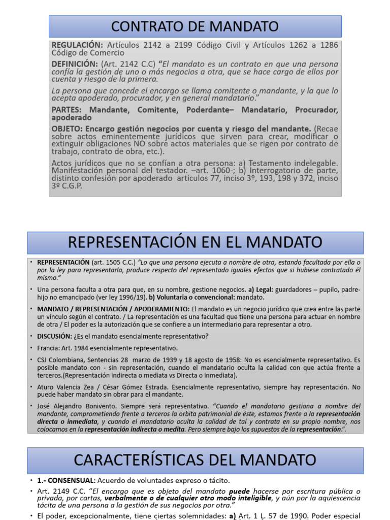 Características del Mandato Legal | PDF | Justicia | Crimen y violencia