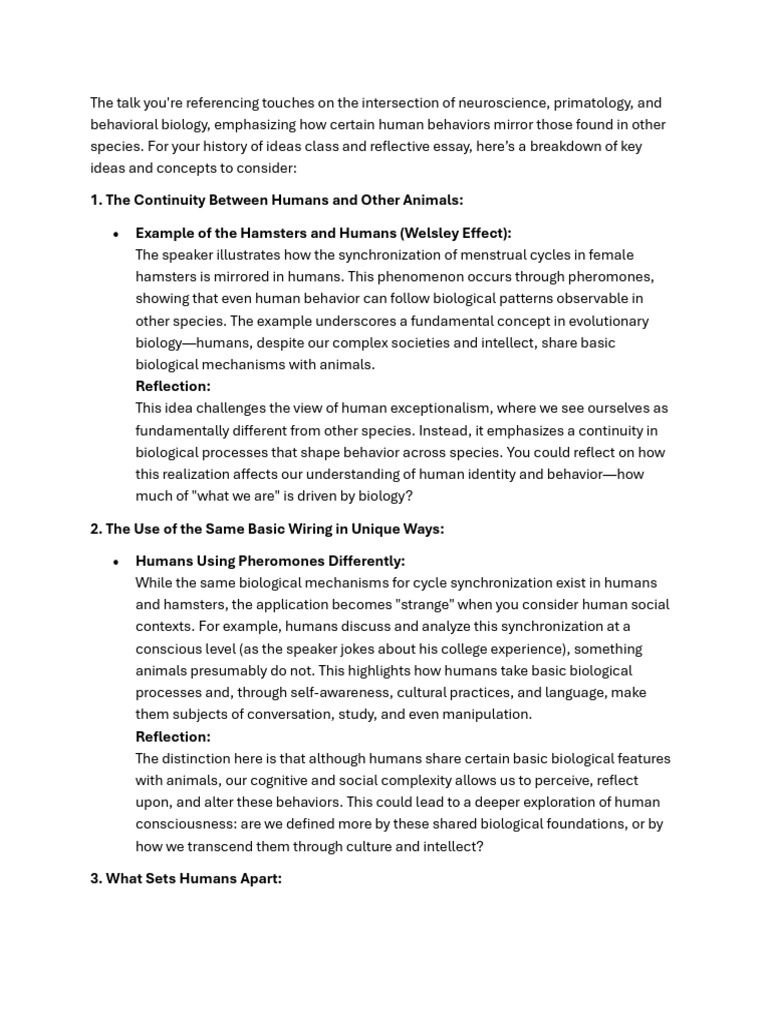 Popova Refelection 3 | PDF | Theory Of Mind | Human
